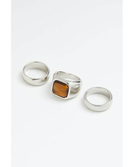 H & M 3-pack Rings