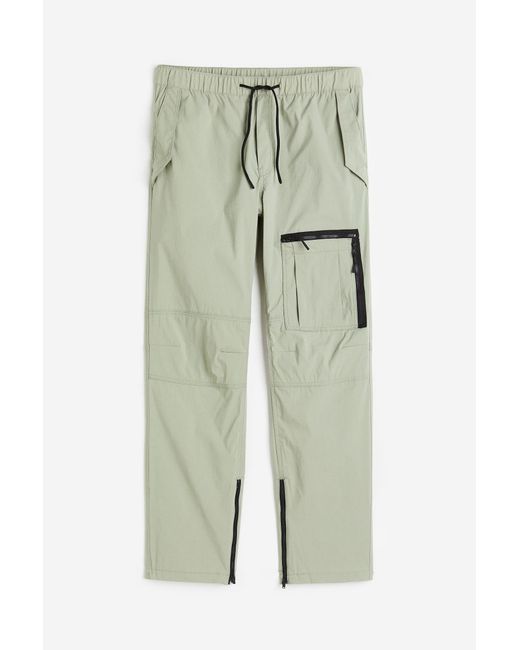 H & M Regular Fit Nylon Cargo Pants