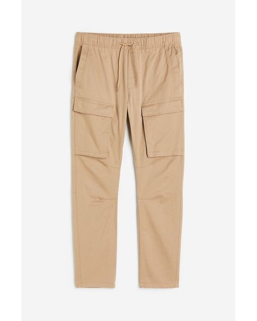 H & M Skinny Fit Cargo Joggers