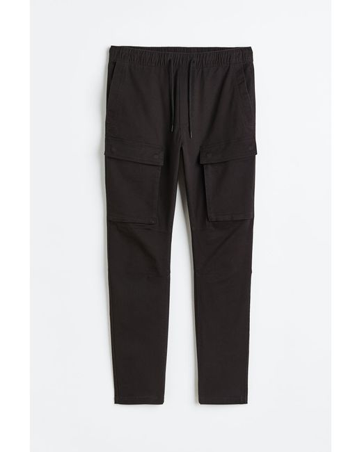 H & M Skinny Fit Cargo Joggers