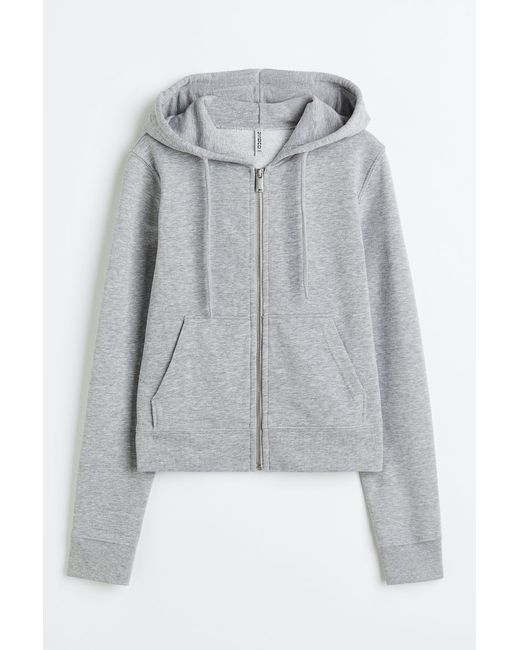 H & M Fitted Hooded Jacket