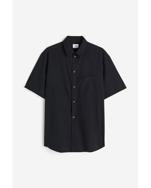 H & M Regular Fit Short-sleeved Shirt