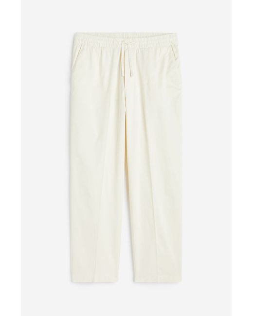 H & M Relaxed Fit Pull-on Chinos