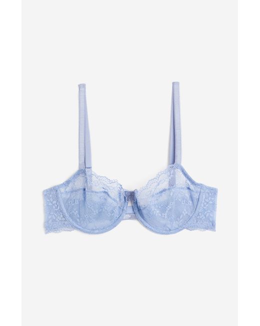 H & M Non-padded Underwire Lace Bra
