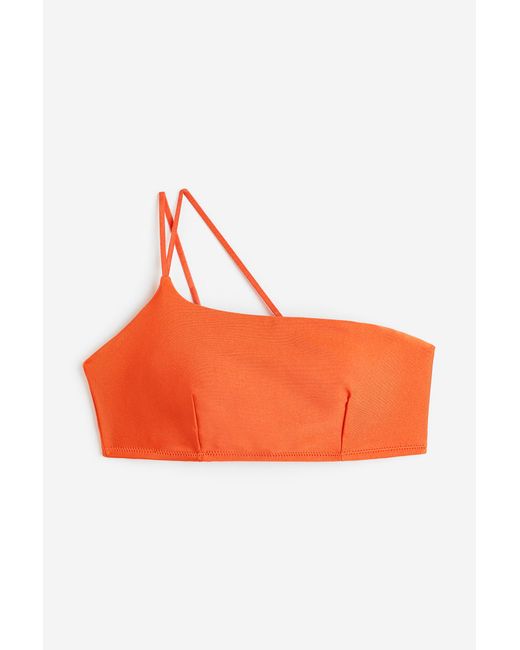 H & M One-shoulder Padded Bikini Top