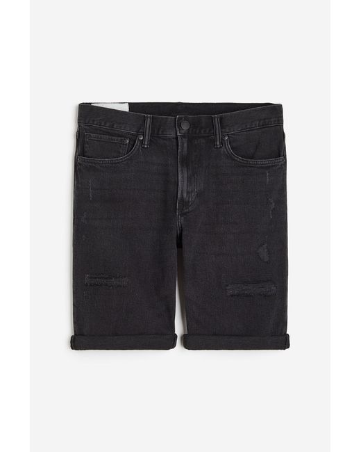 H & M Regular Denim Shorts