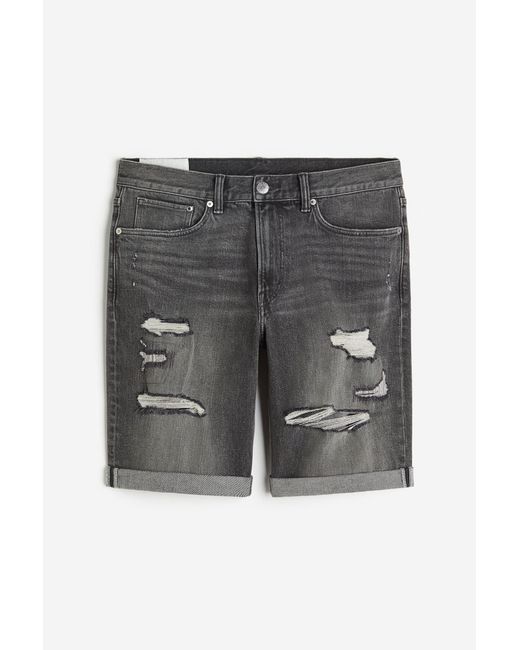 H & M Regular Denim Shorts