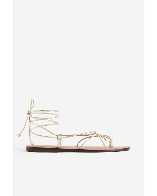 H & M Leather sandals