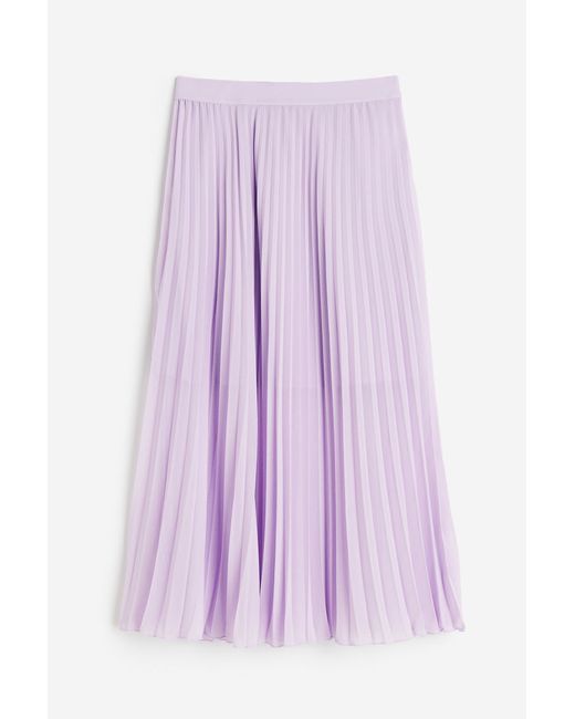 H & M Pleated Chiffon Skirt