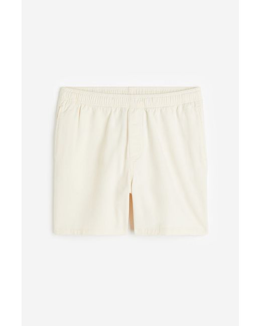 H & M Relaxed Fit Cotton Shorts