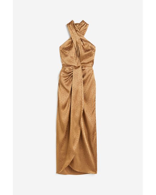 H & M Halterneck Wrap Dress