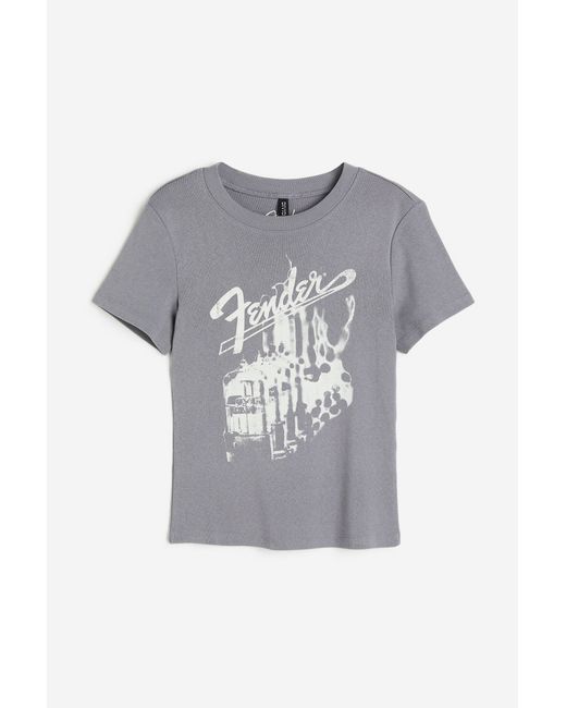 H & M Printed T-shirt
