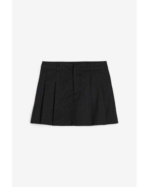 H & M Pleated A-line skirt
