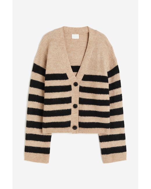 H & M Oversized Cardigan in Rippstrick
