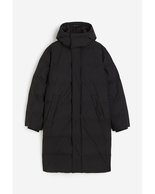 H & M Regular Fit Long puffer jacket