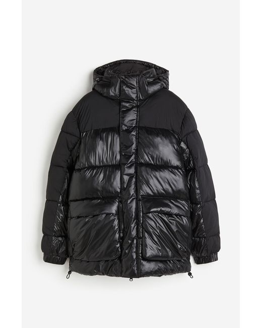 H & M Oversized Puffer-Jacke