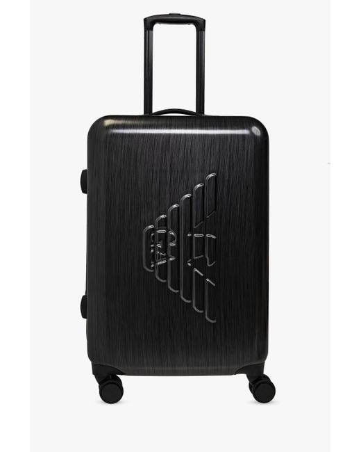 Emporio Armani Trolley Suitcase With Logo