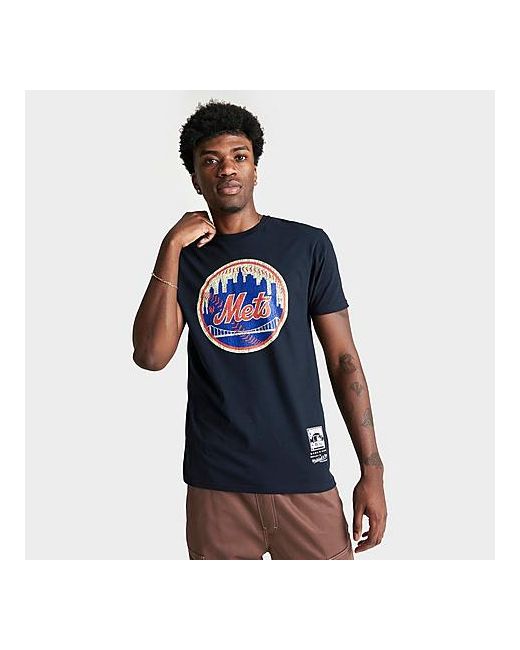 Mitchell And Ness Mitchell Ness New York Mets Logo Graphic T-Shirt