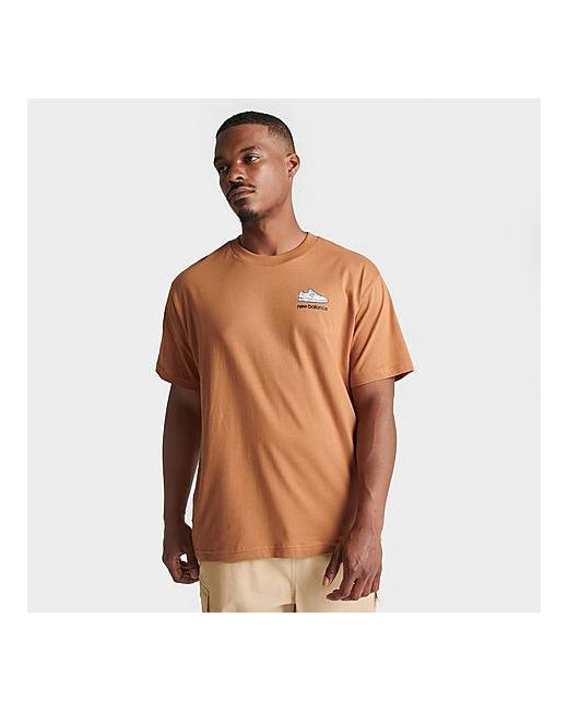 New Balance 550 Embroidered Logo Graphic T-Shirt