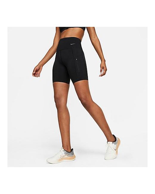 Nike Go Firm-Support High-Waisted 8-Inch Bike Shorts