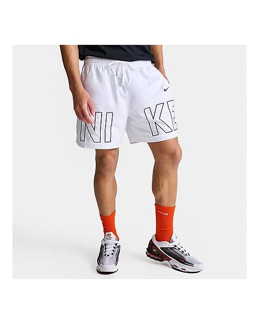 Nike Sportswear Embroidered Woven Flow Shorts