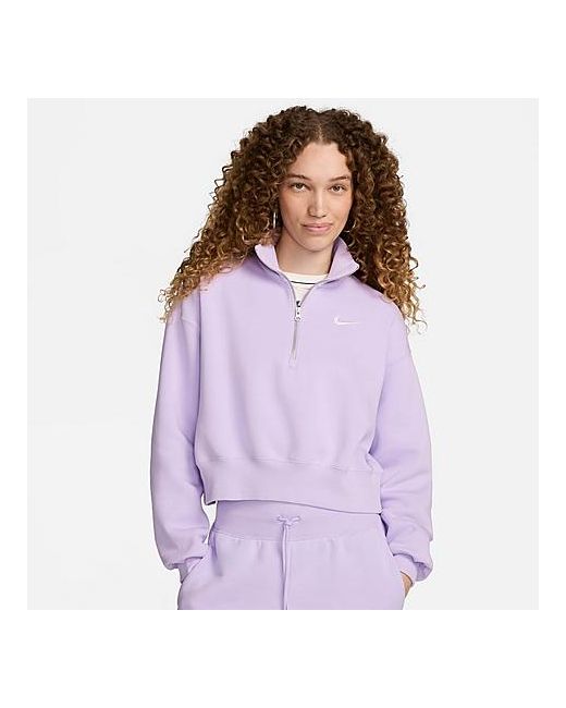 Nike Sportswear Phoenix Fleece Oversized Half-Zip Crop Sweatshirt