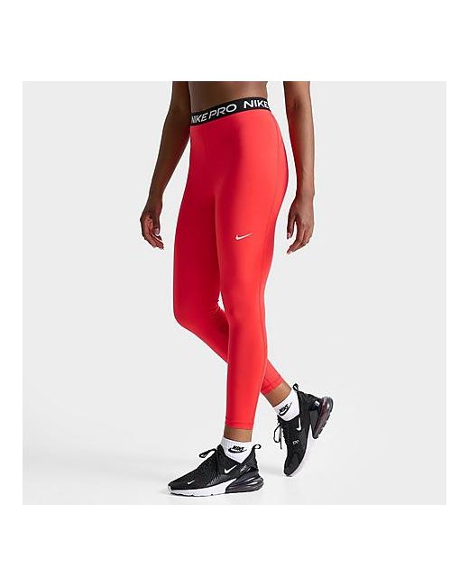 Nike Pro 365 High-Waisted 7/8 Mesh Panel Leggings