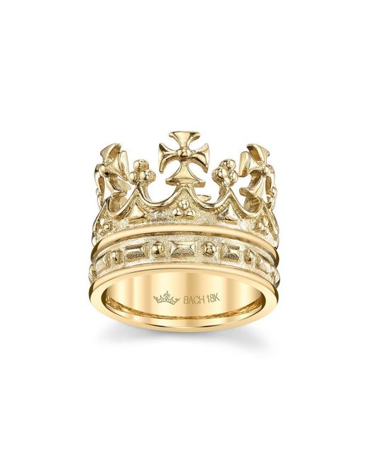 Cynthia Bach Queen Elizabeth Crown Ring UK H 1/2 US 4.25 EU 47.4