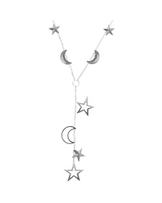 London Road Jewellery Star and Moon Starry Night Necklace