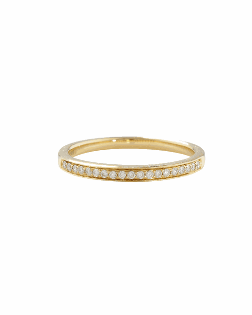 London Road Jewellery Portobello Gold Diamond Eternity Ring UK K US 5.25 EU 50