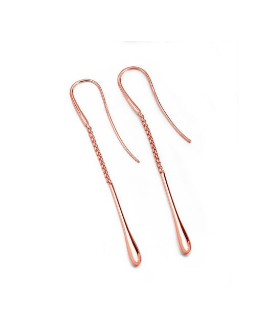 Lucy Quartermaine Drop Earrings Gold Plated