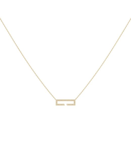 LuvMyJewelry 14kt Yellow Plated Swing Necklace