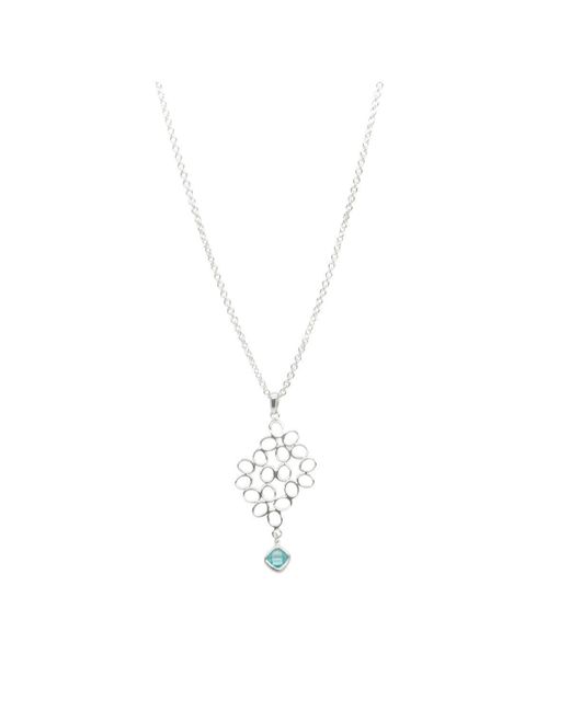 Purnell Silver Long Nectar Necklace