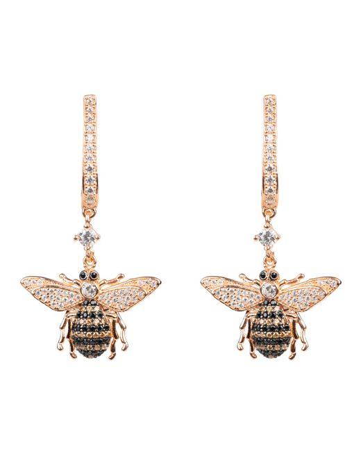 Latelita London Honey Bee Drop Earring Gold