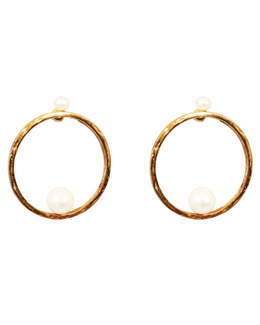 Rock Finders Keepers Layla Earrings with Pearl Detail
