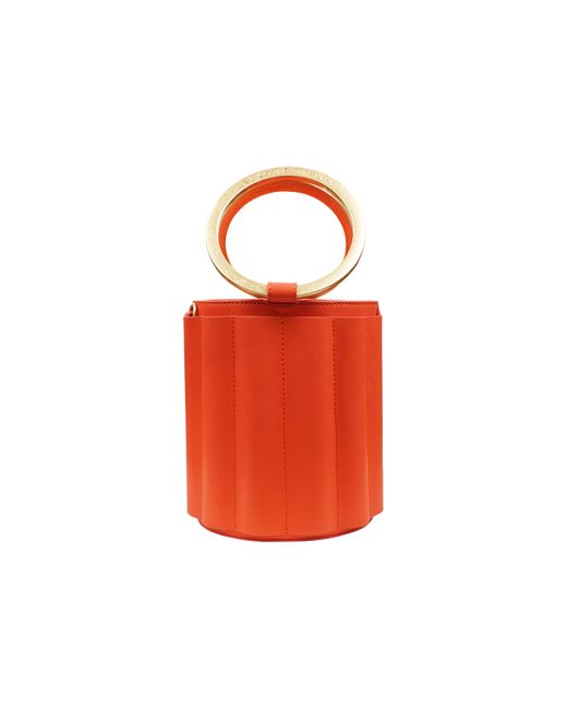 Alkeme Atelier Water Metal Handle Small Bucket Bag