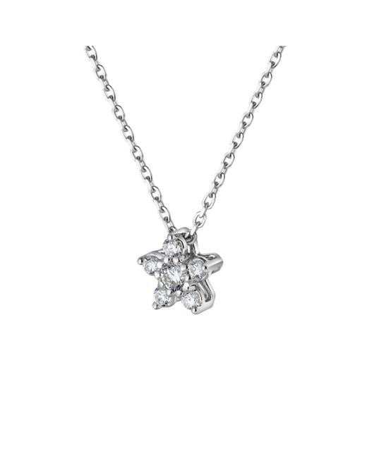 DRAJÉE London 18kt White Gold Star Diamond Necklace