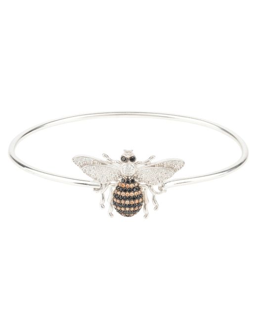 Latelita London Sterling Honey Bee Bangle Bracelet
