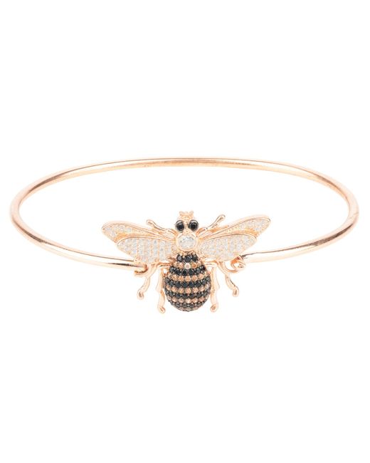 Latelita London Plated Honey Bee Bangle Bracelet