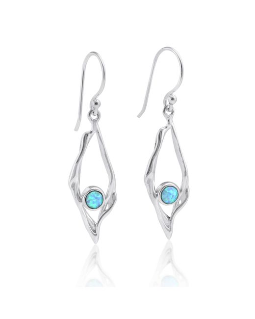 Banyan Jewellery Sterling Blue Opalite Earrings