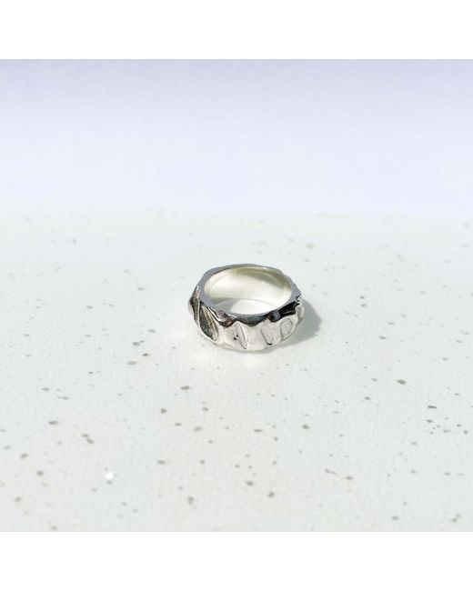 Ark Jewellery by Kristina Smith Sterling Dune Ring