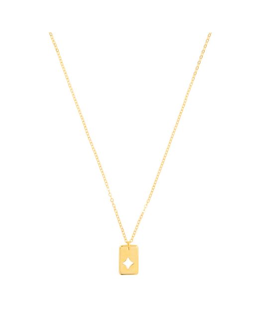 &anne 24kt Plated Special Sparkle Necklace
