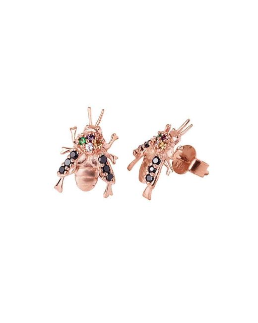 a cuckoo moment... Bee Earrings with Gemstones