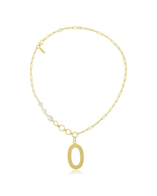 Arvino Ovoidal Necklace with Pearls