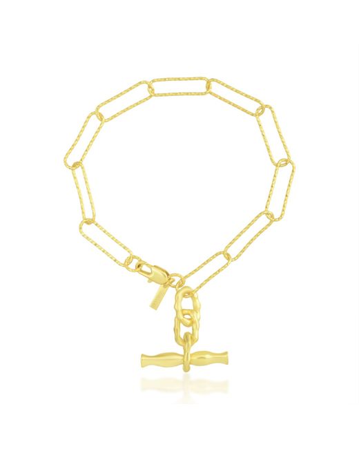 Arvino Dainty Paperclip Chain Bracelet