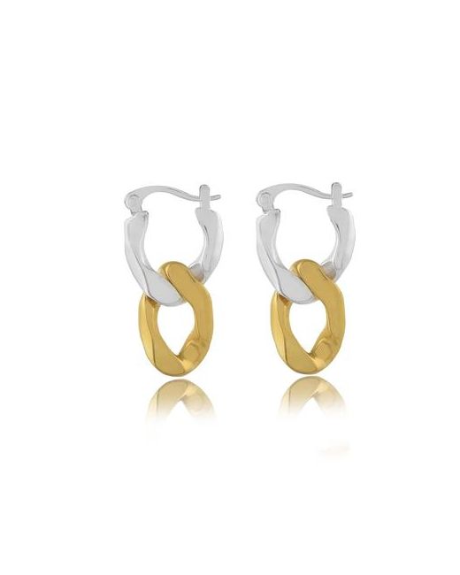 Arvino Mix-metal Cable Earrings