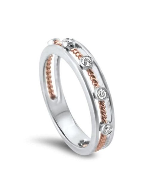 Lesunja Fine Jewellery Lesunja Magnifique Rosier Diamond Gold Ring