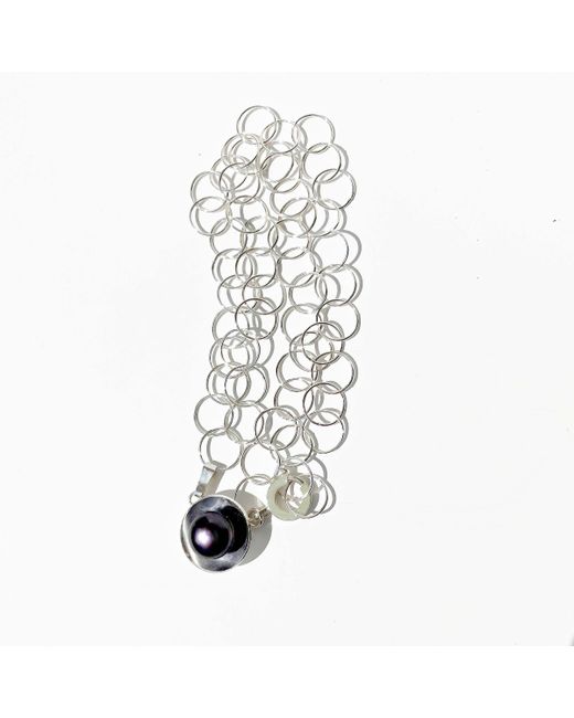 Ark Jewellery by Kristina Smith Chunky Link Pearl Necklace
