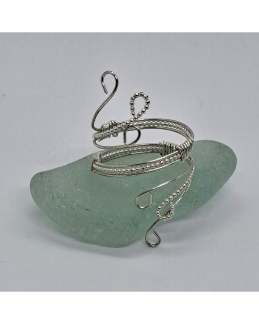 Kit Handmade Sterling Curly Wire Ring