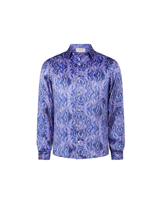 Gelso Milano Hypnotic Silk Shirt Medium